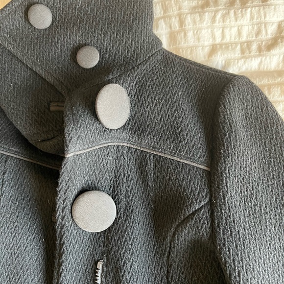 Soia and Kyo Wool Coat - Size XS - Black - Picture 6 of 10